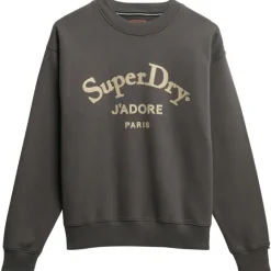 Superdry Truien & Vesten*Brand Mark sweater dames vintage black
