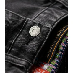 Superdry Broeken*Cut Off short dames black stone