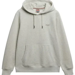 Superdry Truien & Vesten*Essential hoodie heren straw grey