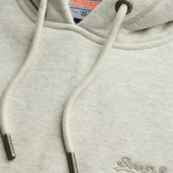 Superdry Truien & Vesten*Essential hoodie heren straw grey
