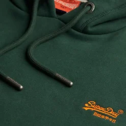 Superdry Truien & Vesten*Essential hoodie heren enamel green