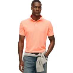 Superdry Shirts, Polo's & Blouses*Essential polo heren dry fluro orange
