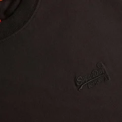 Superdry Shirts, Polo's & Blouses*Essential shirt heren carbon black