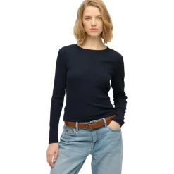 Superdry Truien & Vesten*Essential sweater dames eclipse navy