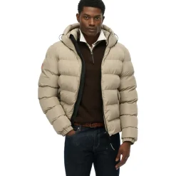 Superdry Jassen*Sports winterjas heren twig beige