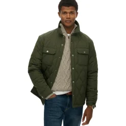 Superdry Jassen*Surplus jas heren olive green