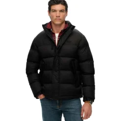 Superdry Jassen*Tech winterjas heren black