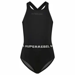 SuperRebel Badpakken*Pisa badpak junior black