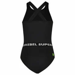 SuperRebel Badpakken*Pisa badpak junior black