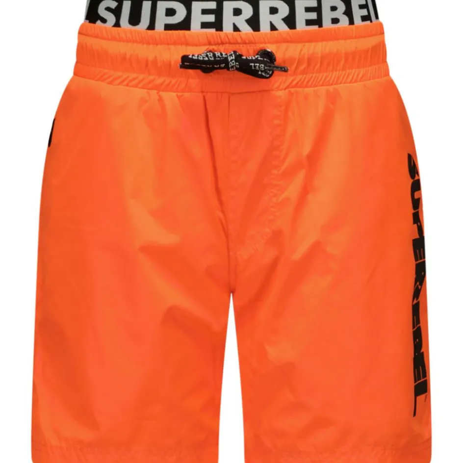SuperRebel Zwembroek*Rocky zwembroek junior neon orange