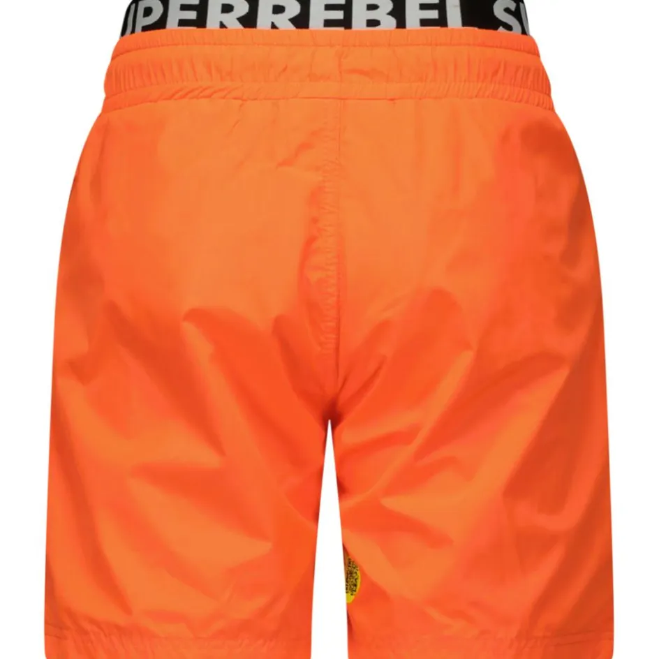 SuperRebel Zwembroek*Rocky zwembroek junior neon orange
