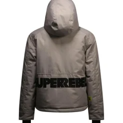 SuperRebel Ski Jassen|Wintersport*SPACE winterjas junior ash grey
