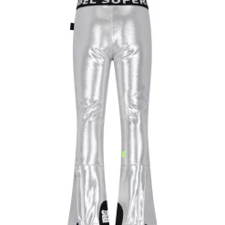 SuperRebel Skibroeken|Wintersport*SPEAK skibroek junior silver foil