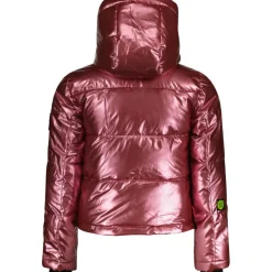SuperRebel Ski Jassen|Wintersport*SPICY winterjas junior pink metallic