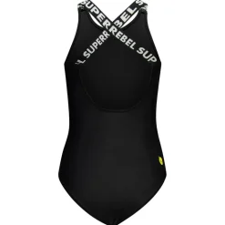 SuperRebel Badpakken*Venice badpak junior black white