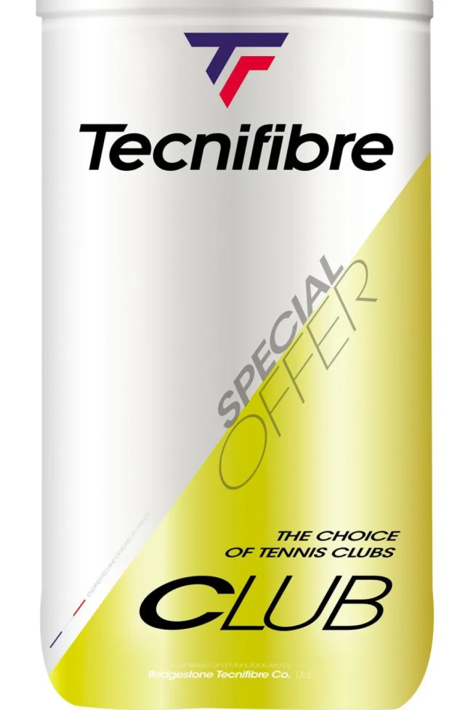 Tecnifibre Tennisballen*Club tennisballen 2x 4-pack