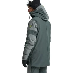 Tenson Ski Jassen|Wintersport*Aerismo JackoRak winterjas heren coal green shell