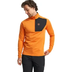 Tenson Skipullies|Wintersport*TXlite Half Zip skipully heren amberglow