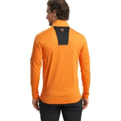 Tenson Skipullies|Wintersport*TXlite Half Zip skipully heren amberglow