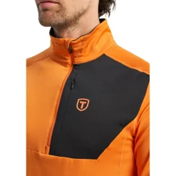 Tenson Skipullies|Wintersport*TXlite Half Zip skipully heren amberglow