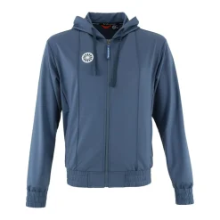 The Indian Maharadja Tenniskleding* Goa Hooded trainingsjack heren indigo