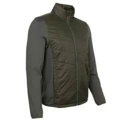 The Indian Maharadja Tenniskleding* Goa Padded trainingsjack heren mud green