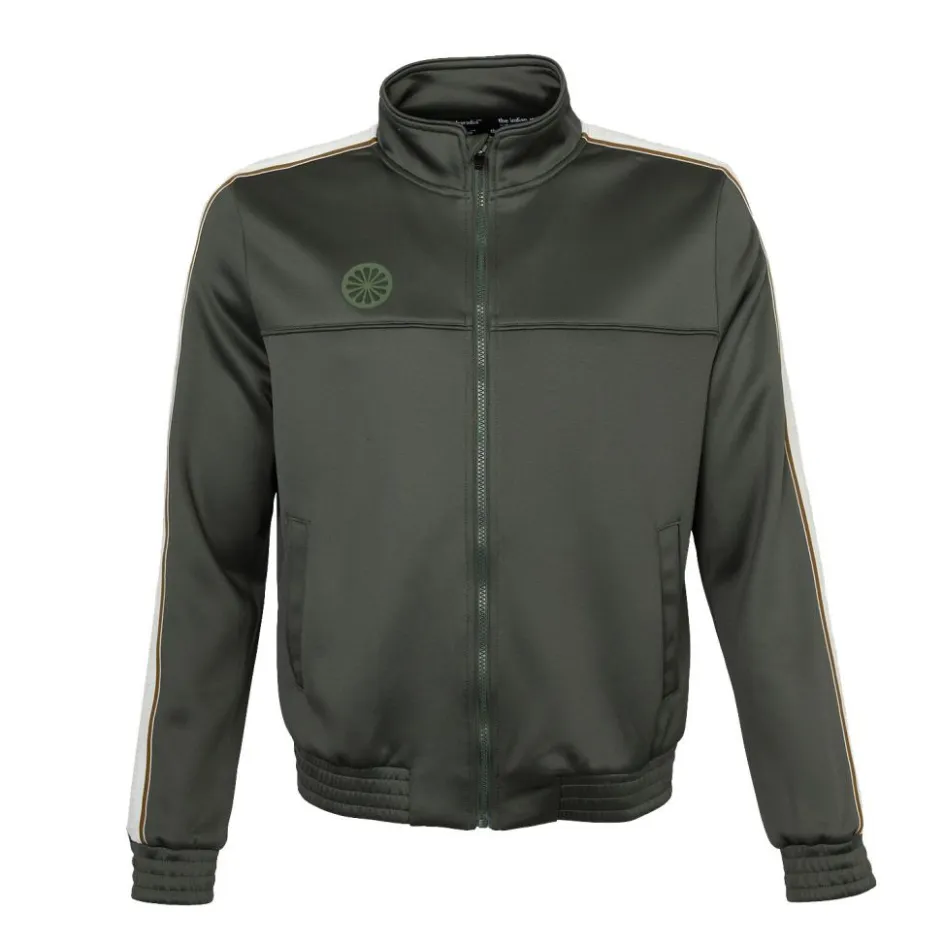 The Indian Maharadja Tenniskleding* Goa Urban trainingsjack heren mud green