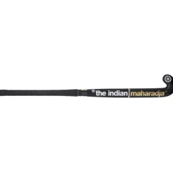 The Indian Maharadja Hockeystick* Gold 95 Low Bow hockeystick black gold