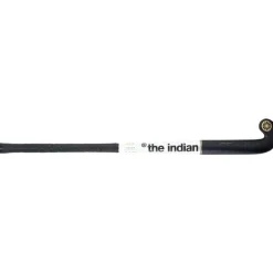 The Indian Maharadja Hockeystick* Gold Pro Mid Bow zaalhockeystick junior black white gold foil