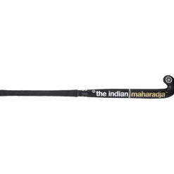 The Indian Maharadja Hockeystick* Gold 95 Pro Bow hockeystick black gold