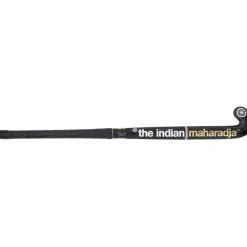 The Indian Maharadja Hockeystick* Gold 80 Goalie Bow hockeystick black gold