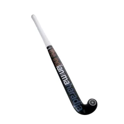The Indian Maharadja Hockeystick* Gravity 10 Mid Bow zaalhockeystick black copper white grey blue