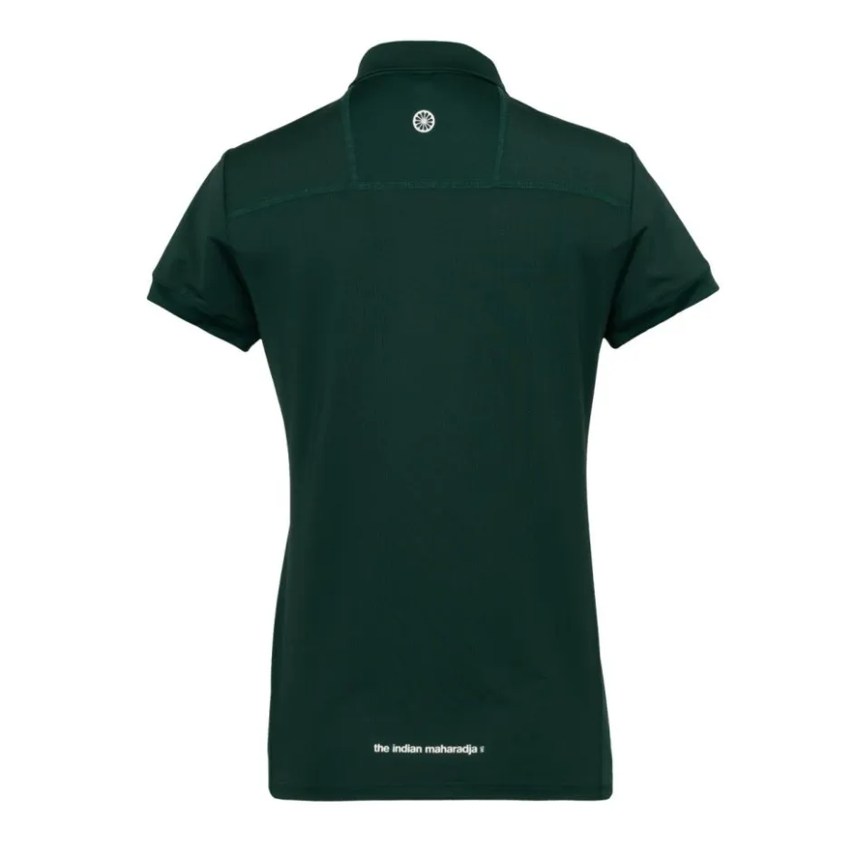 The Indian Maharadja Hockeykleding* Jaipur Performance Girls Polo hockeyshirt junior green