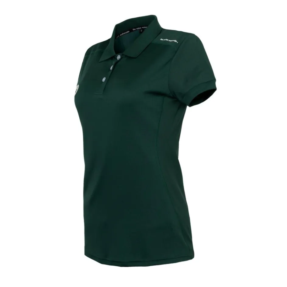 The Indian Maharadja Hockeykleding* Jaipur Performance Girls Polo hockeyshirt junior green