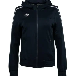 The Indian Maharadja Hockeykleding* Jaipur Performance Hooded trainingsjack dames navy