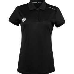 The Indian Maharadja Hockeykleding* Jaipur Performance Polo hockeyshirt dames black