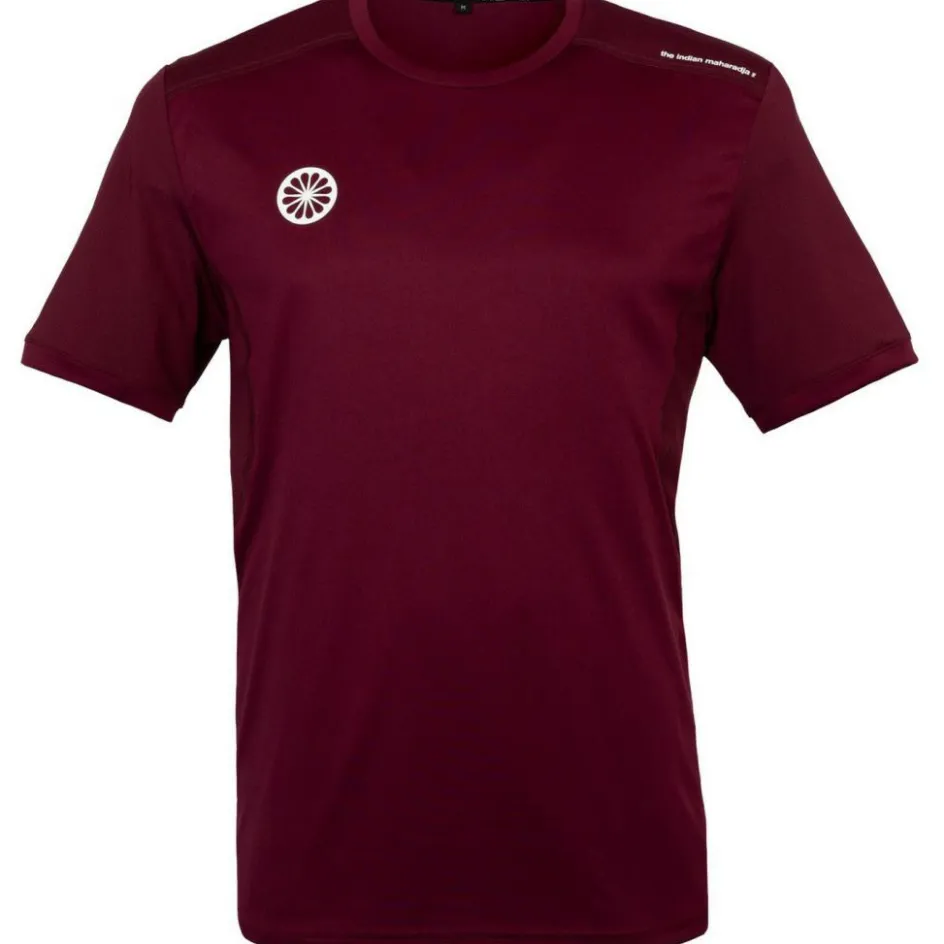 The Indian Maharadja Hockeykleding* Jaipur Performance hockeyshirt heren bordeaux