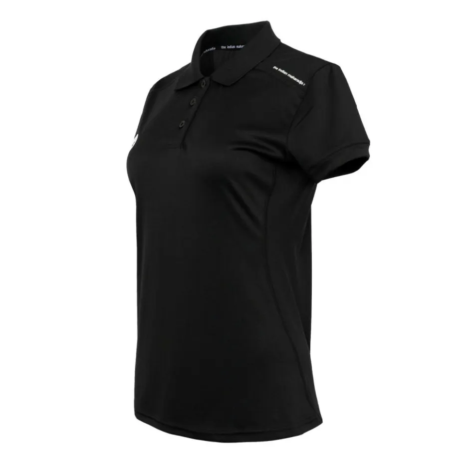 The Indian Maharadja Hockeykleding* Jaipur Performance Girls Polo hockeyshirt junior black