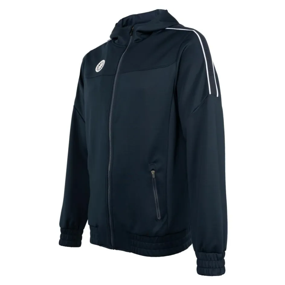 The Indian Maharadja Hockeykleding* Jaipur Performance Hooded trainingsjack heren navy
