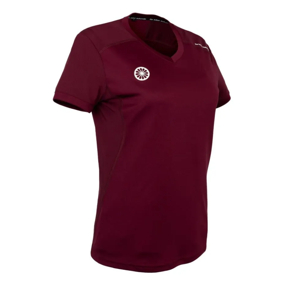 The Indian Maharadja Hockeykleding* Jaipur Performance Girls hockeyshirt junior bordeaux