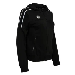 The Indian Maharadja Hockeykleding* Jaipur Performance Hooded trainingsjack dames black