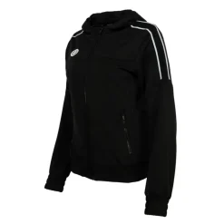 The Indian Maharadja Hockeykleding* Jaipur Performance Hooded trainingsjack dames black