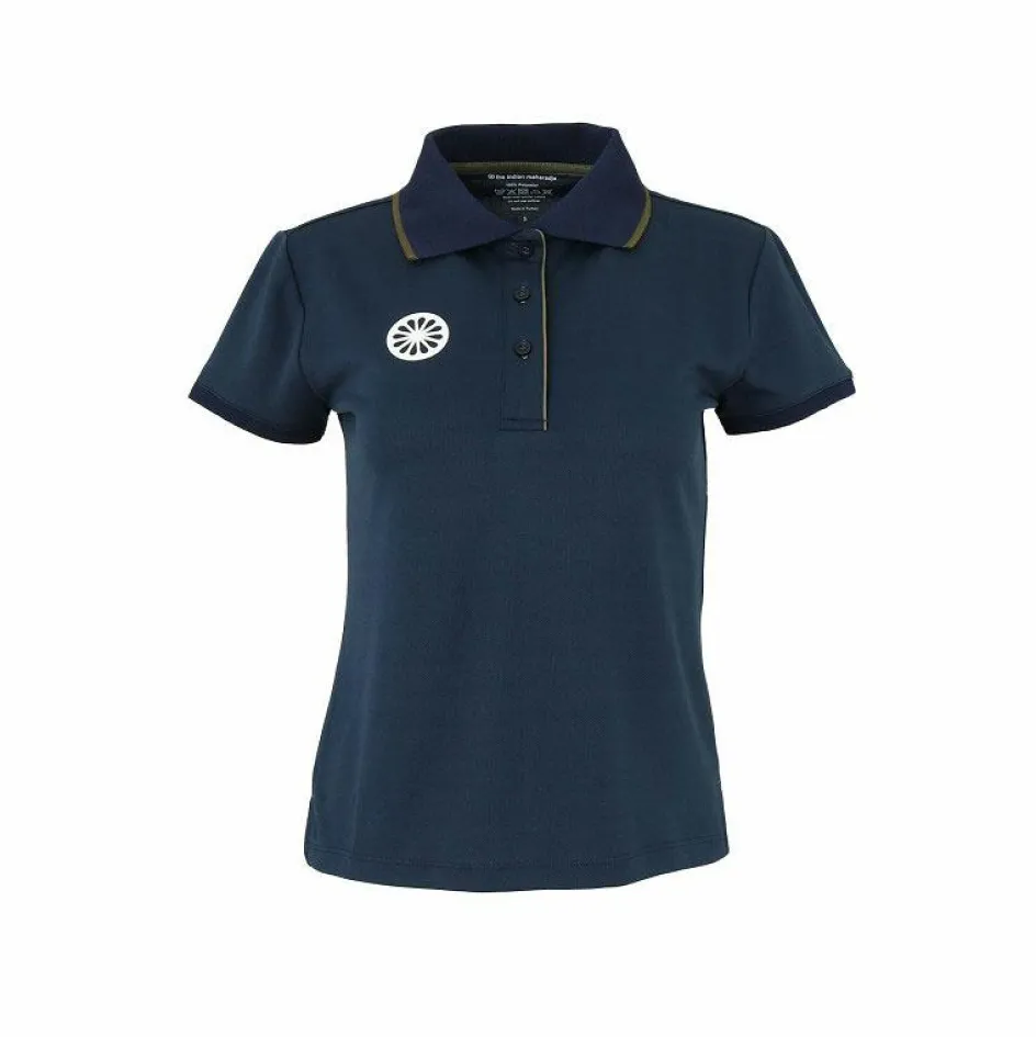 The Indian Maharadja Tenniskleding* Kadiri Pique tennispolo dames navy