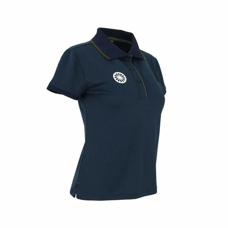 The Indian Maharadja Tenniskleding* Kadiri Pique tennispolo dames navy