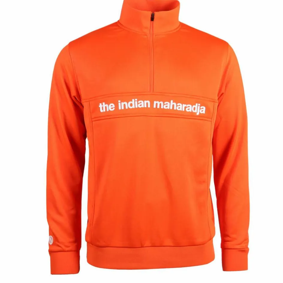 The Indian Maharadja Hockeykleding* Poly Terry hockeytrui heren orange