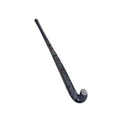 The Indian Maharadja Hockeystick* Red Mid Bow zaalhockeystick junior mulberry wood black white red