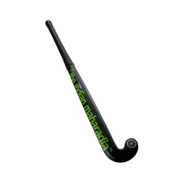 The Indian Maharadja Hockeystick* Sword 00 Low Bow zaalhockeystick black blue lime green