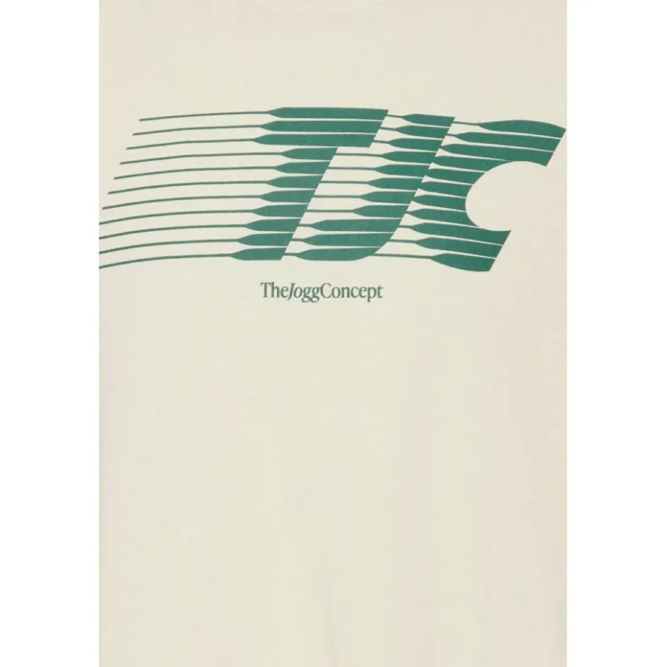 TheJoggConcept Shirts, Polo's & Blouses*Silas Logo shirt heren birch