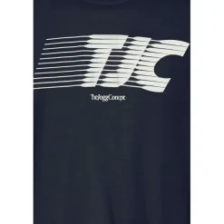 TheJoggConcept Shirts, Polo's & Blouses*Silas Logo shirt heren navy blazer