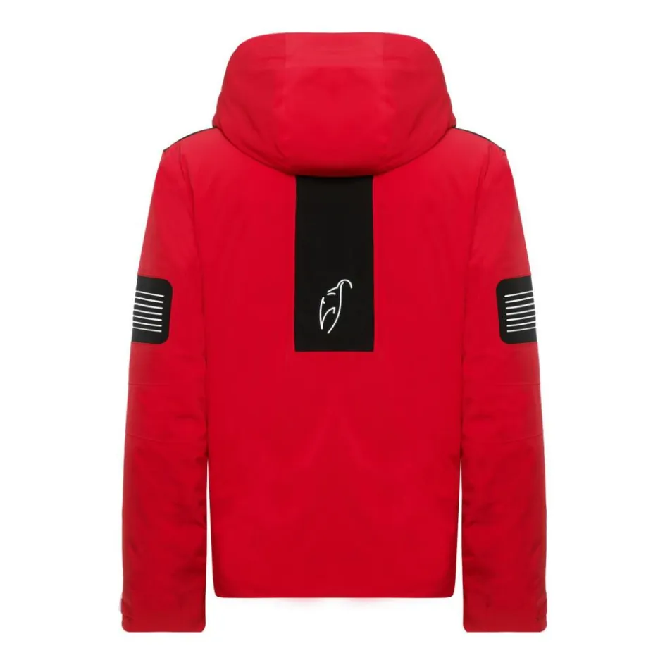 Toni Sailer Ski Jassen|Wintersport* ALLAN winterjas heren signal red